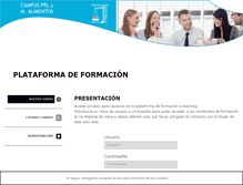 Tablet Screenshot of formaciongroup.curso-online.net